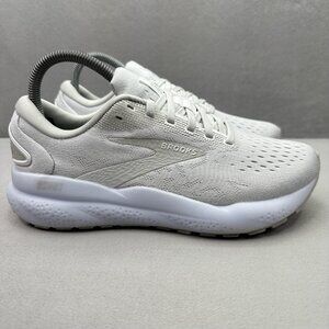 Womens Size 7.5 (B) Brooks Ghost 16 Shoes White / Gray Athletic Running Sneakers
